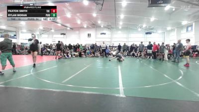 160 lbs Round Robin 2 - Paxton Smith, The Asylum Red-HS vs Rylan Moran, Pursuit-HS