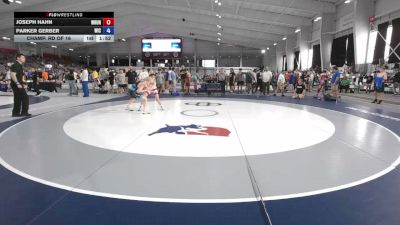 106 lbs Champ. Rd Of 16 - Joseph Hahn, Wrestling University vs Parker Gerber, Weigh-In Club