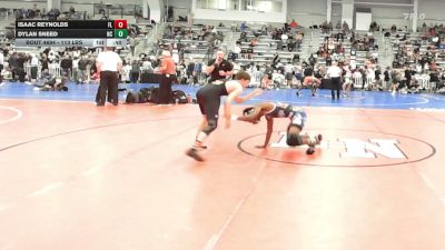 113 lbs Consi Of 32 #2 - Isaac Reynolds, FL vs Dylan Sneed, NC