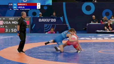 65 kg Repechage - Eve Skrocki, United States vs Margarita Lisita, Moldova