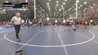 128 lbs Rr Rnd 3 - Carter Cannon, Boyertown - HSBAFC vs Mason Sigle, Downingtown West - HSBAFC