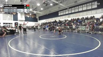 132 lbs Cons. Round 3 - Andrew Williams, Frontier vs Noah Vera, Mayfair