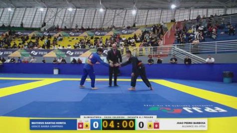 JOAO PEDRO BARBOSA vs MATHEUS DANTAS HORITA 2026 FPJJ Circuito Paulista GI Etapa 3