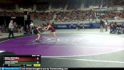 D1-100 lbs Cons. Round 2 - Maya Mitchell, Boulder Creek vs Anahi Ramos, Copper Canyon