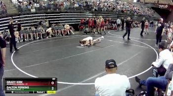 80 lbs Finals (8 Team) - Dalton Perkins, Oklahoma Elite vs Grady Kirk, Minnesota Maroon