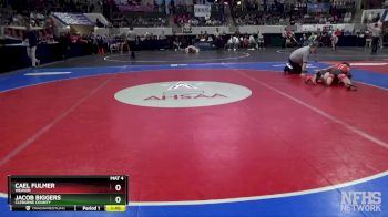 1A-4A 106 Quarterfinal - Jacob Biggers, Cleburne County vs Cael Fulmer, Weaver