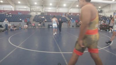 215 lbs Victor Lopez Villatoro, California Silver vs Emmit Rivadeneira, Idaho
