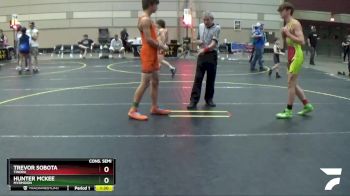 130 lbs Cons. Semi - Trevor Sobota, Tinora vs Hunter Mckee, Myrmidon