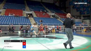 182 lbs Cons 16 #2 - Brady Eick, Wisconsin vs Nick McNulty, New York