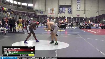 215 lbs Champ. Round 1 - Michael Conway, Tottenville-PSAL vs Jaylon Yearwood, Union-Endicott Sr HS