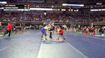 1A-144 lbs Cons. Round 2 - Jett Sornson, Treynor vs Kendrin VanBeek, West Sioux, Hawarden