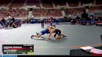 D3-144 lbs Cons. Round 2 - Dalton Ramiro, Arizona College Prep vs Nathaniel Rodriguez, Safford