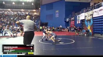 138 lbs Cons. Round 2 - Shane Reilly, Malvern Prep vs Brandon Bauer, Seton Hall Prep