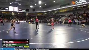 110 lbs Champ. Round 3 - Gracie Waage, Dallas Center-Grimes vs Adyson Lundquist, Southwest Valley