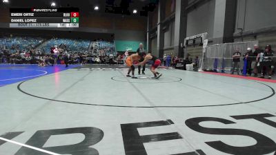 175 lbs Consi Of 32 #1 - Emeri Ortiz, Bloodline Wrestling vs Daniel Lopez, Wasco Wrestling