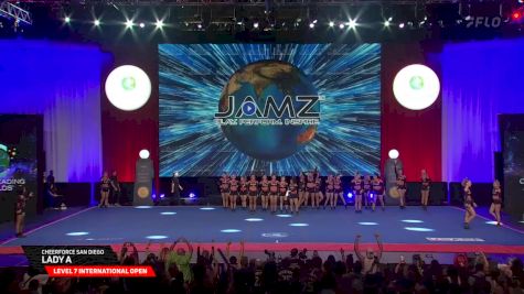 CheerForce San Diego - Lady A [2025 L7 International Open Semis] 2025 The Cheerleading Worlds