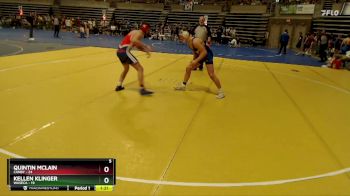 235 lbs Semis (4 Team) - Kellen Klinger, Waseca vs Quintin McLain, Canby