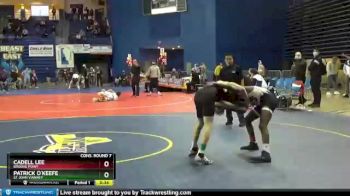 106 lbs Cons. Round 7 - Cadell Lee, Brooke Point vs Patrick O`keefe, St John Vianney