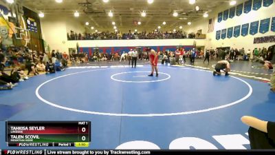190 lbs Cons. Round 1 - Tahkisa Seyler, Lakeside vs Talen Scovil, Mountain Home