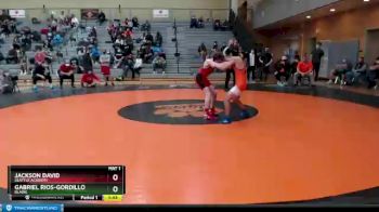 106 lbs Semifinal - Jackson David, Seattle Academy vs Gabriel Rios-Gordillo, Blaine