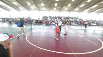 66 lbs Consolation - Jd Alguire, New Mexico Bad Boyz vs Daniel Duran, Takedown Elite