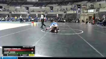 70 lbs Finals (8 Team) - Henry Simon, Kasson-Mantorville vs Warren Cornelius, Foley