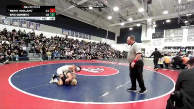 132 lbs 5th Place Match - Erik Quintero, Lakeside vs Henry Arellano, Northview