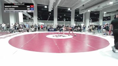 U15 FS - 48 lbs Champ. Round 1 - Maddux Guerra, Daniel Cormier Wrestling Club vs Nox O'Brien, Wasatch Wrestling Club