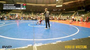 84 lbs Consi Of 16 #1 - Nick Beauchamp, Howe Wrestling School vs Cooper Fehringer, Hawk