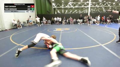 115 lbs Rr Rnd 2 - Trey Ortman, Apache Blue - HSC vs Toby Bernash, Upstate Uprising Reborn - HSC