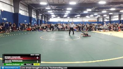 58 lbs Champ. Round 1 - Gauge Ferdinand, Kuna Klub vs Ryker Conover, Sublime Wrestling Academy