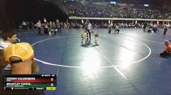49 lbs Cons. Round 1 - Johnny Kaldenberg, Iowa vs Brantley Coufal, DC Elite Wrestling