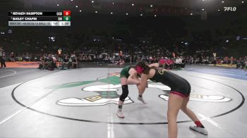 4A/3A/2A/1A Girls 125 Semifinal - Bailey Chafin, Sweet Home Girls vs Nevaeh Hampton, Cascade Girls