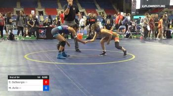 100 lbs Rnd Of 64 - Olivia DeGeorgio, Texas vs Madison Avila, California