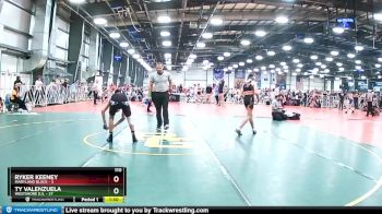 110 lbs Rd# 4- 2:00pm Friday Final Pool - Ryker Keeney, Maryland Black vs Ty Valenzuela, Westshore D.S.