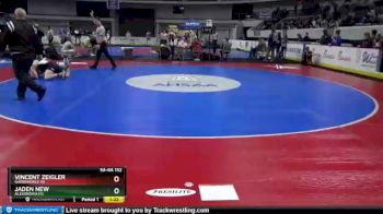 5 lbs Quarterfinal - Jaden New, Alexandria HS vs Vincent Zeigler, Gardendale Hs