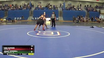 285 lbs Round 3 (4 Team) - Wes Sumner, Dalton vs Kenny Dowdell, West Forsyth