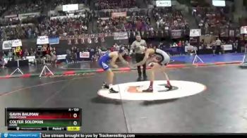 Champ. Round 1 - Gavin Bauman, Frenchtown vs Colter Soloman, Havre