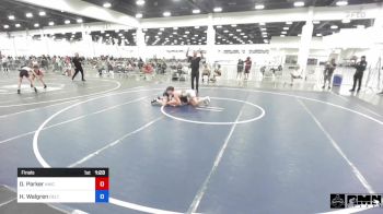 137 lbs Final - Dylan Parker, Aniciete TC vs Harvey Walgren, Delta Wrestling Club