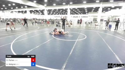 137 lbs Final - Dylan Parker, Aniciete TC vs Harvey Walgren, Delta Wrestling Club