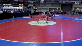 7A 138 lbs Champ. Round 1 - Joshua Abrams, Huntsville vs Charles Noto, Vestavia Hills