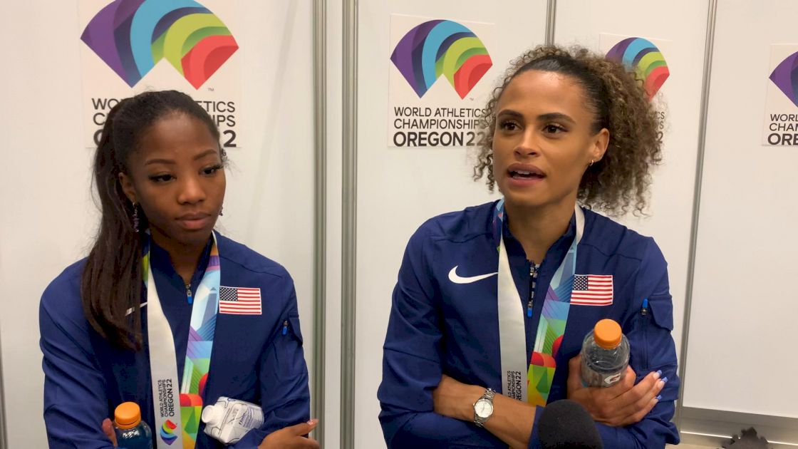 Sydney McLaughlin And The US Women Take 4x4