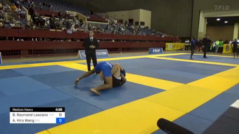 Benito Raymond Lascano III vs Adam Hiro Wang 2024 Pan IBJJF Jiu-Jitsu No-Gi Championship