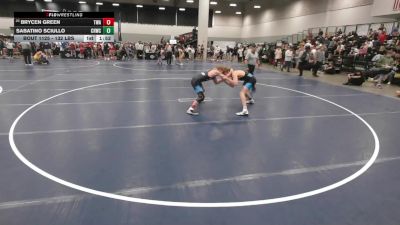 132 lbs Champ. Rd Of 64 - Brycen Green, Thoroughbred Wrestling Academy vs Sabatino Sciullo, CRWC