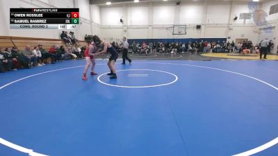 169 lbs Cons. Round 3 - Samuel Ramirez, Soledad vs Owen Rosslee, Independence (San Jose)