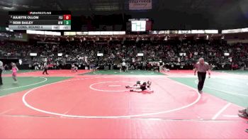 76 lbs Cons. Round 4 - Juliette Ollom, FSJ3 vs Remi Bailey, OFW1