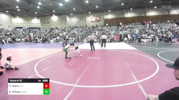 58 lbs Round Of 16 - Preston Klahn, Grizzly Express WC vs Korbin Wilson, Mountain Man WC
