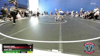 130 lbs Round 2 (4 Team) - Adam Rae, OpenMats Wrestling Club vs Bronko Baer, Potentially Dangerous