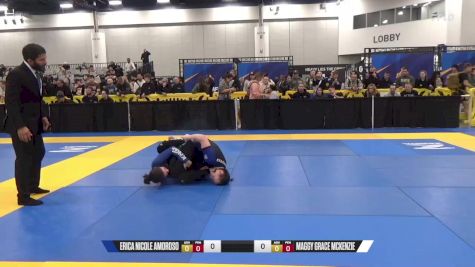 Maggy Grace McKenzie vs Erica Nicole Amoroso 2024 World IBJJF Jiu-Jitsu No-Gi Championship