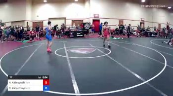 77 lbs Quarterfinal - Niko Katsuyoshi, New England Regional Training Center vs German Kalyuzhnyy, New York